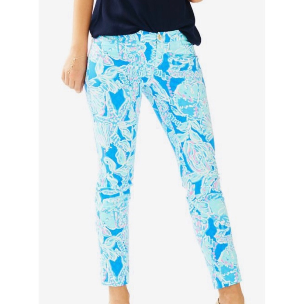 Lilly Pulitzer Kelly Ankle Length Skinny Pant